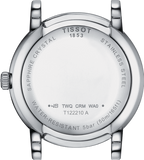 Tissot T Classic Carson Premium Lady Pink Mother of Pearl Dial Silver Steel Strap Watch For Women - T122.210.11.159.00