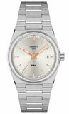 Tissot PRX Silver Dial Silver Steel Strap Watch For Women - T137.210.11.031.00