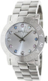 Marc Jacobs Amy Dexter Silver Dial Silver Stainless Steel Strap Watch for Women - MBM3214