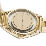 Marc Jacobs Marc Tether Gold Transparent Dial Gold Stainless Steel Strap Watch for Women - MBM3413