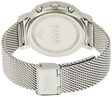 Hugo Boss Spirit Brown Dial Silver Mesh Bracelet Watch for Men - 1513694