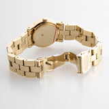 Marc Jacobs Amy Dexter Gold Dial Gold Stainless Steel Strap Watch for Women - MBM3218