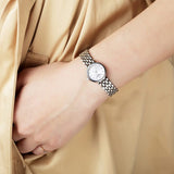 Tissot T Lady Lovely Silver Dial Silver Steel Strap Watch For Women - T058.009.11.031.00