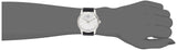 Calvin Klein City Silver Dial Black Leather Strap Watch For Women - K2G231C6