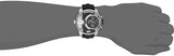 Diesel Mr Daddy Chronograph White Dial Black Leather Strap Watch For Men - DZ7125