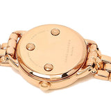 Marc Jacobs Betty White Dial Rose Gold Stainless Steel Strap Watch for Women - MJ3496