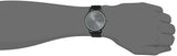 Hugo Boss Modern Grey Dial Black Leather Strap Watch for Men - 1513540