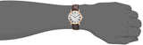 Tissot Carson Premium Powermatic 80 Silver Dial Brown Leather Strap Watch For Men - T122.407.36.033.00