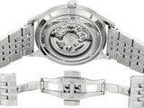 Emporio Armani Meccanico Silver Skeleton Dial Stainless Steel Watch For Men - AR1945