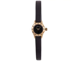 Marc Jacobs Blade Black Dial Black Leather Strap Watch for Women - MBM1345