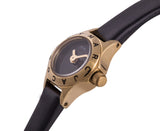 Marc Jacobs Blade Black Dial Black Leather Strap Watch for Women - MBM1345