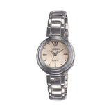 Citizen Eco Drive Mother of Pearl Dial Silver Steel Strap Watch For Women - EM0331-52W