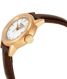 Tissot Carson Lady Steel Quartz Brown Leather Strap Watch For Women - T085.210.36.011.00