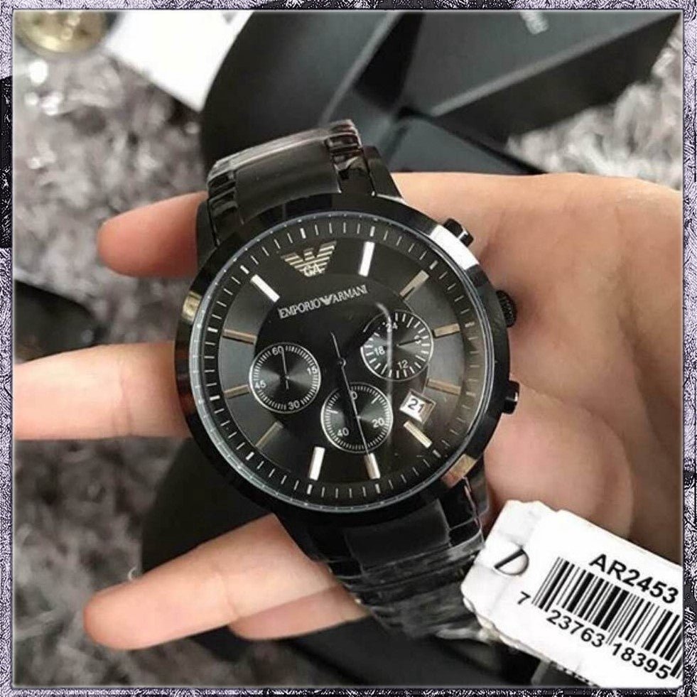 Armani Chronograph Watch Timeless Ar2453 Price Emporio Armani