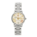 Marc Jacobs Classic White Dial Silver Steel Strap Watch for Women - MJ3581