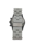 Marc Jacobs Pelly Grey Dial Grey Silicone Steel Strap Watch for Women - MBM2566