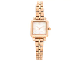 Marc Jacobs Vic Silver Dial Rose Gold Stainless Steel Strap Watch for Women - MJ3530