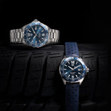 Tag Heuer Formula 1 Bucherer Blue Edition Blue Dial Blue Calfskin Strap Watch for Men - WAZ2015.FT8023