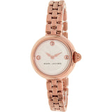 Marc Jacobs Courtney White Dial Rose Gold Steel Strap Watch for Women - MJ3458