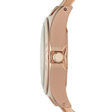 Marc Jacobs Henry Rose Gold Dial Rose Gold Stainless Steel Strap Watch for Women - MBM3212