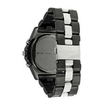 Marc Jacobs Blade Black Dial Two Tone Stainless Steel Strap Watch for Women - MBM3179