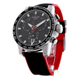 Tissot Supersport Vuelta Special Edition Chrono Black Dial Black Nylon Strap Watch for Men - T125.617.17.051.01