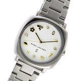 Marc Jacobs Mandy Silver Dial Silver Steel Strap Watch for Women - MJ3572