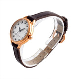 Marc Jacobs Betty White Dial Brown Leather Strap Watch for Women - MJ1481