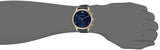 Emporio Armani Chronograph Midnight Blue Dial Blue Leather Strap Watch For Men - AR1862