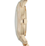 Marc Jacobs Amy Turquoise Dial Gold Stainless Steel Strap Watch for Women - MBM3220