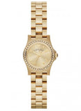 Marc Jacobs Henry Gold Dial Gold Stainless Steel Strap Watch for Women - MBM3277