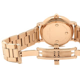 Marc Jacobs Roxy White Dial Rose Gold Stainless Steel Strap Watch for Women - MJ3523