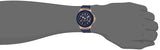 Guess Rigor Blue Dial Blue Silicone Strap Watch For Men - W0247G3