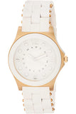 Marc Jacobs Pelly White Dial White SIlicone Strap Watch for Women - MBM2525