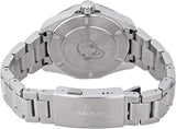 Tag Heuer Aquaracer GMT Caliber 7 Pepsi Black Dial Silver Steel Strap Watch for Men - WAY201F.BA0927