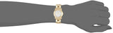 Marc Jacobs Mini Amy White Dial Gold Stainless Steel Strap Watch for Women - MBM3057