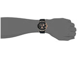 Tissot T Race Quartz Chronograph Black Dial Black Silicon Strap Watch For Men - T115.417.37.051.00