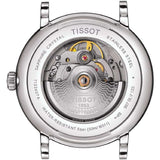 Tissot T Classic Carson Premium Powermatic 80 White Dial Silver Steel Strap Watch For Men - T122.407.11.031.00