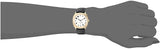 Marc Jacobs Mandy White Dial Black Leather Strap Watch for Women - MJ1564