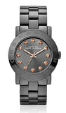 Marc Jacobs Rock Crystal Black Stainless Steel Strap Watch for Women - MBM8596
