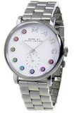 Marc Jacobs Marc by Marc White Dial Silver Stainless Steel Bracelet Watch for Women - MBM3420