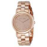 Marc Jacobs Marci Rose Gold Dial Rose Gold Stainless Steel Strap Watch for Women - MBM3099