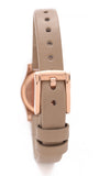 Marc Jacobs Henry Dinky Grey Dial Grey Leather Strap Watch for Women - MBM1239