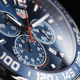 Tag Heuer Formula 1 Quartz Chronograph Blue Dial Silver Steel Strap Watch for Men - CAZ1014.BA0842