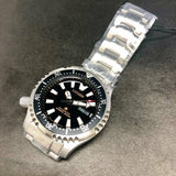 Citizen Promaster 200M Diver Fugu Asian Limited Edition Black Dial Silver Steel Strap Watch For Men - NY0090-86E