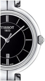 Tissot T Trend Flamingo Black Dial Stainless Steel Watch For Women - T094.210.11.051.00