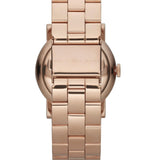 Marc Jacobs Amy Glitz Brown Dial Rose Gold Stainless Steel Strap Watch for Women - MBM3221