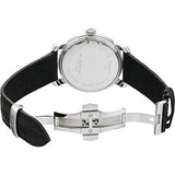 Tissot T Classic Bridgeport Black Dial Black Leather Strap Watch For Men - T097.410.16.058.00