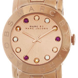 Marc Jacobs Amy Dexter Rose Gold Dial Rose Gold Stainless Steel Strap Watch for Women - MBM3216