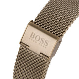 Hugo Boss Spirit Blue Dial Grey Mesh Bracelet Watch for Men - 1513693